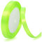 Satinbands Neongrün 10mm Breit, 23 Meters Geschenkband für Geschenkverpackungen, DIY-Basteleien, Blumensträuße, Nähprojekte, Schleifenherstellung, Geburtstags- und Hochzeitsdekorationen