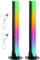 Litinliv 2 Stk RGB Lichtleiste, LED Musik Rhythmus Licht USB, 10 Farbmodi und 8 Dynamikmodi, Sync Ambient Light für PC Monitor, Gaming Zimmer, Gaming LED Deko Beleuchtung, Schallsensor, ohne APP