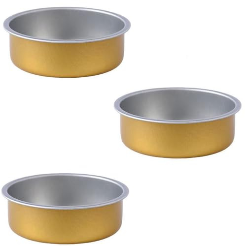 RecDec 3 Pack Spirit Burner Portable Ultralight Solid Fuel Tablets Holder Bowl Container for Trangia Burners Alcohol Stove Wax Starter Charcoal Tablet Cones Outdoor Camping Hiking Backpacking Cooking