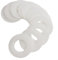Niceminiwall Seal Washer,30 Pack Of Silicon Rubber Flush Valve Seal Washers Compatible With For GEBERIT Model 816 418 00 1 For Reliable Use