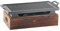 Koreanischer Und Japanischer Barbecue Grill Rauchfreier Tragbarer Bbq Grill Mit Holzsockel Und Alkoholschale FüR Den Indoor Camping Garten,32 * 21cm