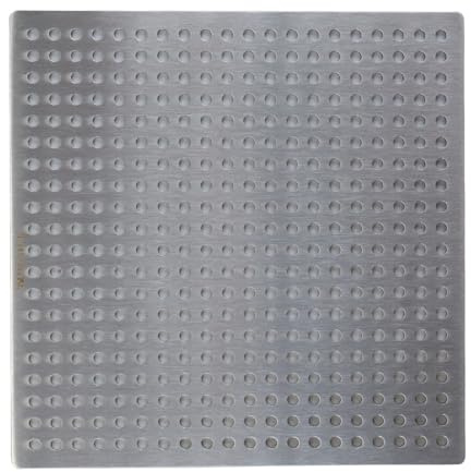 Hsthe Sea Tapa cuadrada de acero inoxidable para desagüe de ducha, para desagües de ducha de suelo de baño y cocina (12,5 cm)
