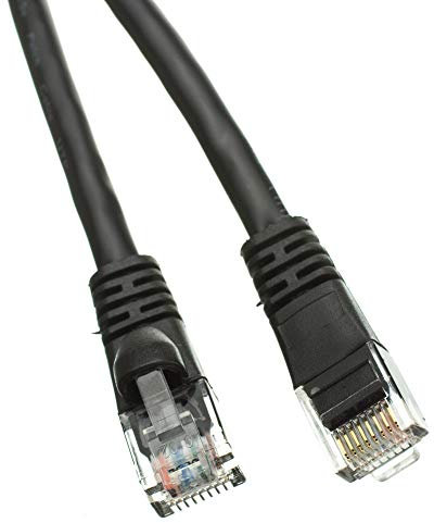 CableWholesale 1ft Cat6 UTP 0.3 m CAT6 U/UTP Patch Cable (UTP) Network Cable – Black (Network Cables 0.3 m CAT6 RJ45 U/UTP Patch Cable (UTP), RJ-45, Black)