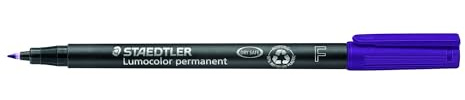 Lumocolor Permanent Pen 318 Permanent Universal Pen Fine Colour Violet