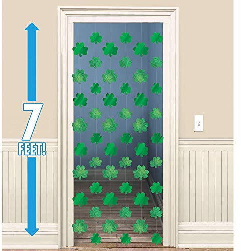 Amscan 672051 String Decorations Shamrock, 2.1m