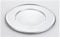 Hisar Unterteller Edelstahl 18/10 Servierplatte Obstplatte Deko Tablett 33cm