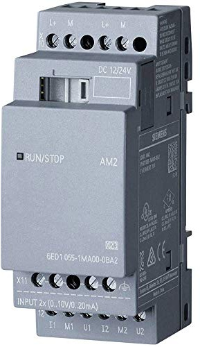 Siemens LOGO! E/A-Modul, 2 Eing. Analog Eing.Typ