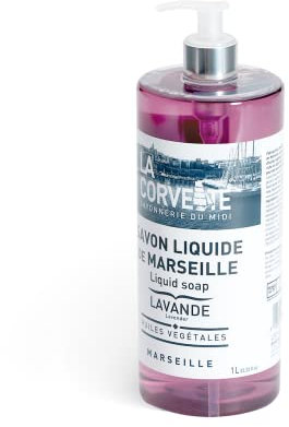 La Corvette Savon Liquide de Marseille Lavande 1 L