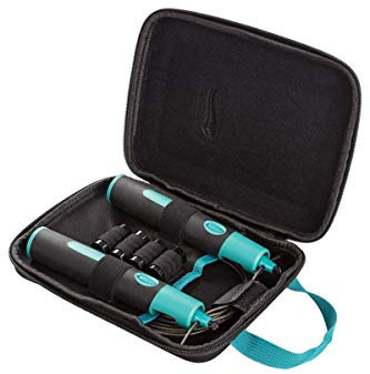 Crivit Springseilset 304186 Trainingsseil Ausdauertraining Türkis