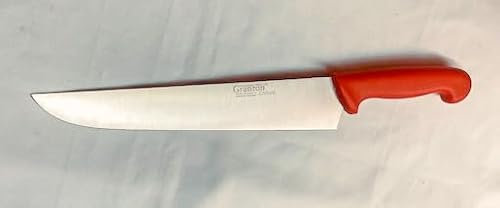 Granton 100% Sheffield Made 10ins Flat Back Steak Knife.
