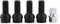 Boulons de Roue,Vis antivol de Pneu, 4 + 1 Boulon de Roue et écrou de Blocage avec clé pour MK4 B5 1998-2005 8D0601139F