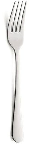 Amefa Austin Set of 12 Stainless Steel Table Forks 18/0, Dimension 20.7cm, Thickness 2.5cm