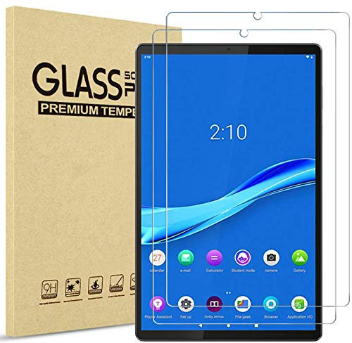 Procase 【2 Pack】 Protector de Pantalla para Lenovo Tab M10 Plus/K10 10.3 2020 (Modelos: TB-X606F TB-X606X), Vidrio Cristal Templado Screen Protector para Lenovo Tab M10 Plus/K10 -Claro