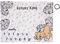 Disney Lion King Simba, Grey, White & Tan Super Soft Milestone Baby Blanket, Grey, White, Charcoal, Tan