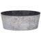 vidaXL Waschbecken Aufsatzwaschbecken Waschtisch Waschplatz Waschschale Handwaschbecken Naturstein Becken Badezimmer Schwarz Ø40x15cm Marmor