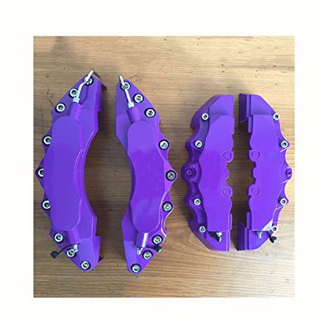 KJGHJ Brake Caliper Cover ABS Plastic Disc Brake Caliper Cover Without Logo Car Styling Fit For BMW Audi Mercedes Benz Front And Rear Car Caliper Cover (Color Name : Purple, Size : 2 size M)
