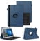 NAUC Praktische Tablet-Hülle mit Bluetooth-Tastatur kompatibel mit Amazon Fire Max 11 Schutzhülle Die perfekte Kombination von Schutz und Funktionalität, Farben:Blau