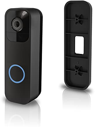 HOLACA Strong Adheasive Wall Plate Wedge Mount for Blink Video Doorbell, VHB Stick On for Blink Doorbell -[Hard ABS Material] (Universal)