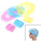 3 x Gorro de ducha impermeable reutilizable baño pelo elástico mujer