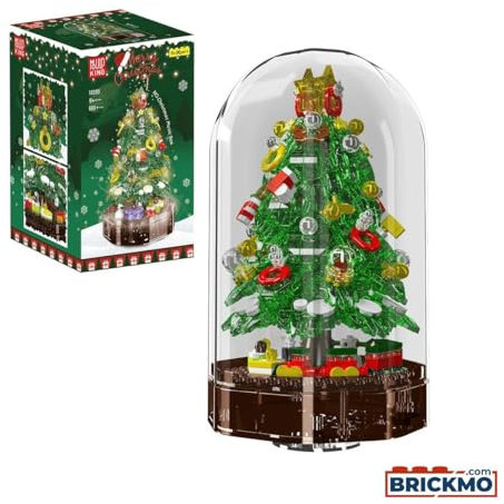 Mould King Christmas Tree Music Box 10090