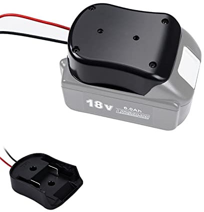 Adaptateur de Batterie Makita 18V, Adaptateur de Batterie Compatible avec Makita BL1815 BL1830 BL1840 BL1850, Adaptateur de Batterie Makita 18v 6ah (Batteries Non Incluses)