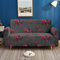 DOTBUY-SHOP Elastische Stretch Sofa Überzug, 3D Blumen Couch überzug 1 2 3 4 Sitzer Weicher Stretchbezug Sofabezug Sofa Cover Universal Sofaschoner Möbelschutz (235-300cm,Rose)