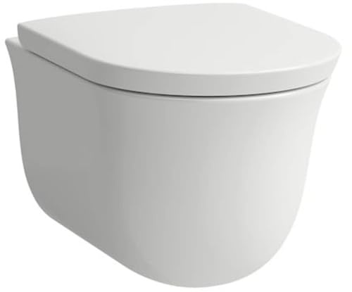 LAUFEN The New Classic Wand-WC, Tiefspüler, spülrandlos, H8208510000001, Farbe: Weiß