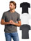 True Classic Herren T-Shirts – Kurzarm Rundhals Uni T-Shirt für Männer, Pack of 3, Variety, L