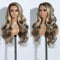 Joedir 13x4 Body Wave 150% Dichte HD Lace Front Perücke Synthetisches Haar Perücke mit Baby freien Teil Perücken für Frauen 30 Inch（76cm）