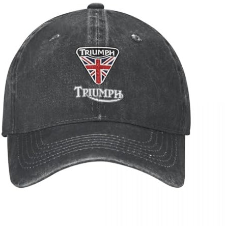 Baseballmütze Unisex Motorrad Triumphe Distressed Gewaschene Kopfbedeckungen Motorrad Enthusiasten Liebhaber Outdoor Verstellbare Kappen Hut Mode Geschenke