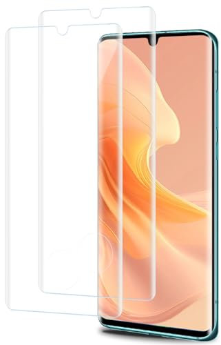 Agedate 2 Stück für Panzerglas für Xiaomi Mi Note 10/Mi Note 10 Pro/Mi CC9 Pro/Mi Note 10 Lite Schutzfolie, Fingerabdruck-ID Displayschutzfolie Schutzglas, HD 9H Panzer Schutz Glas für Mi Note 10 Pro