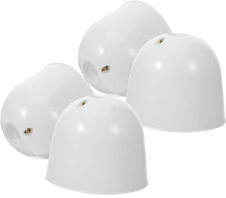 ANDRESLAD 2stücke Ventilatorbodendach Kit Baldachin Für Deckenventilator Ventilatordach Zubehör Mit Einfacher Handhabung Und Optimaler Passform Für Innenräume Wie Wohnzimmer Und