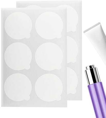 Raxove Eyelash Glue Holder Pallet,Comfortable Soft Eye Lash Glue Sticker Pads | 2 Sizes Eyelash Glue Pads, Eyelash Extension Accessories for Beauticians, Homes, Salons, Beginners