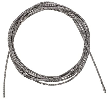 PRETYZOOM Drahtseil Kabel Für Geländer Rostfrei Verschleißfest Für Außenbereich Terrassenprojekte