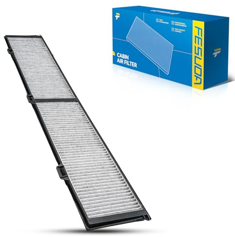 Fesuda CUK 8430 Innenraumfilter/Kabinenluftfilter, Pollenfilter mit Aktivkohle, für Pkw + Transporter, 1 Stück