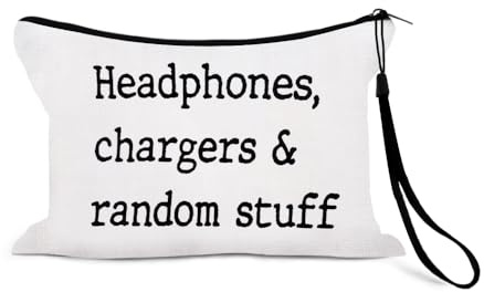 Sisadodo Electronics Accessories Organiser Travel Bag for Cables Plugs Travel Cable Bag Organiser for Handbags Backpack Portable Tech Storage Pouch for Bike Car Anti-loss Digital Zip Lock Storage Bags