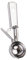 KitchenCraft - Cuillère à Boules de Glace en Acier Inoxydable, 21 cm