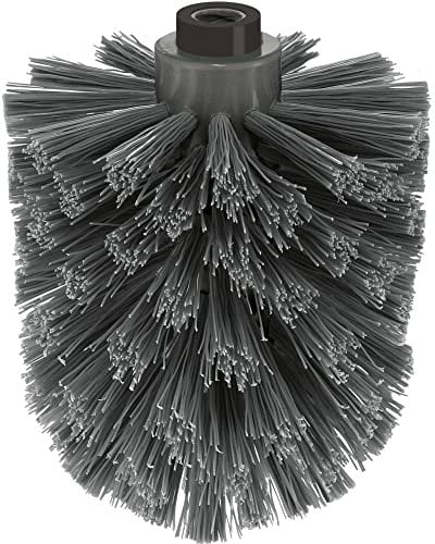 Tiger Tune Toilettenbürste mit Halter zur Wandmontage Schwarz | WC-Bürstenhalter für effektive Toilettenreinigung