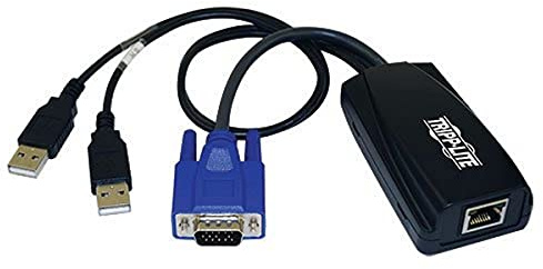 TRIPP LITE KVM Switch USB Server Interface Unit Virtual Media HD15 USB RJ45 (B078-101-USB2)