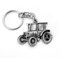 TRACTEUR Porte-clés (porte-clé) dans un étain anglais, fait à la main, agriculture (hauteur)