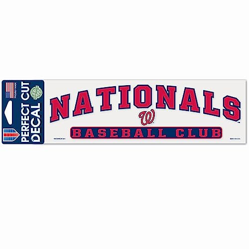 Wincraft MLB Perfect Cut Aufkleber 8x25cm Washington Nationals