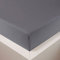 Schlummerglück Spannbetttuch mit hochwertigem Tencel, Falten- und bügelfrei, ideal für höhere Matratzen/Boxspringbetten, versch. Größen und Farben wählbar (grau, 90-120 x 200-220 cm)