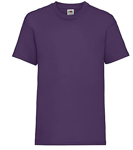 Fruit of the Loom Childrens/Kids Unisex Valueweight Short Sleeve T-Shirt (Pack of 2)