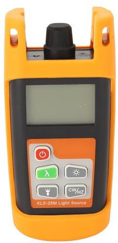 Sorgente luminosa stabile a doppia lunghezza d'onda, portatile 850 + 1300nm / 1310 + 1550nm Misuratore di potenza in fibra ottica con connettore universale FC + SC + 2,5mm, orario di lavoro di 46 ore