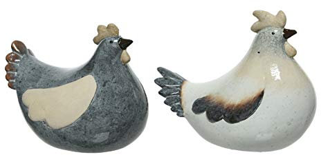 Kaemingk Terrakotta Huhn Deko Huhn Ostern Stückpreis