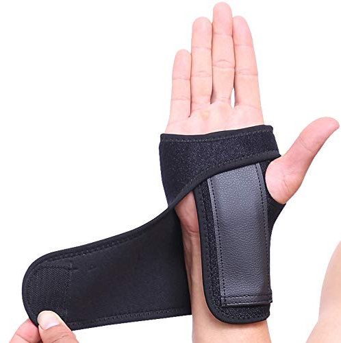 VITTO Handgelenkstütze - Handbandage Handgelenk für Sehnenscheidenentzündung, Karpaltunnelsyndrom und Athrose (Rechts, L)