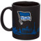 Hertha BSC Berlin Skyline Gummiert Tasse Mug (one size, schwarz)