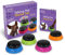 Hunger for Words Talking Pet Starter-Set, aufnahmefähige Tasten für Hunde, Hunde-Sprechtasten, bringen Sie Ihrem Hund das Sprechen bei, Mehrfarbig, 1 Stück (1er Pack), Kunststoff