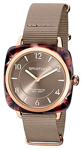 BRISTON Damen Analog Quarz Uhr 21536.Pra.UBR.30.NT