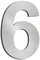 nanlyiau Brushed House Numbers Stainless steel number large door numbers Made of Solid SUS304 floating house numbers Easy to Install 9in/22.8cm(6/9)